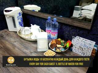 Отель L.E.S. Hotel Алматы Двухместный номер с 1 кроватью и общей ванной комнатой-4