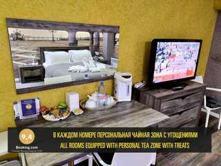 Отель L.E.S. Hotel Алматы Двухместный номер с 1 кроватью и общей ванной комнатой-5